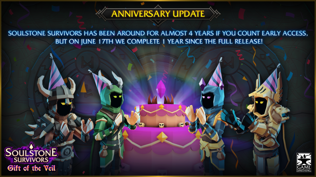 Soulstone Survivors Marks 1 Year Since Release With Gift of the Veil Update