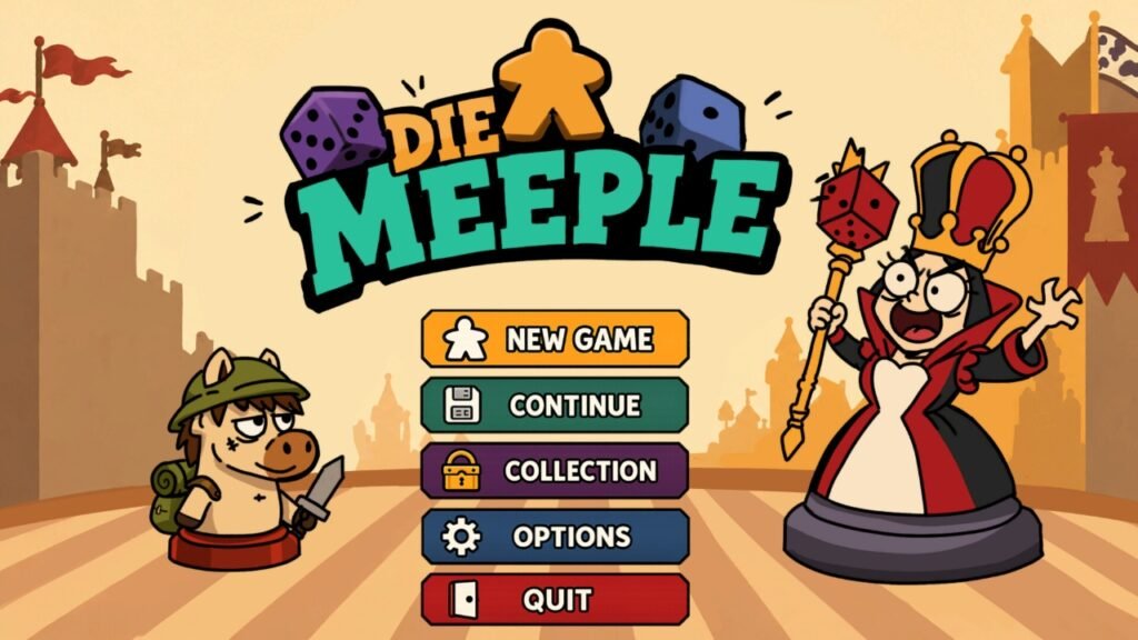 The Die Meeple! Demo Is Out Now, The Board Games Are Fighting Back, and They’re Not Playing Fair